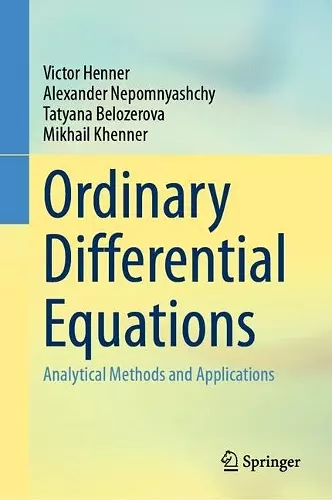 Ordinary Differential Equations cover