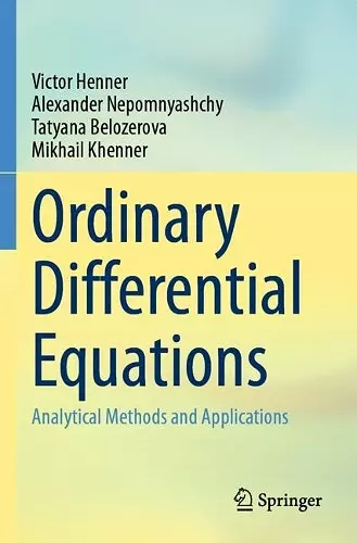 Ordinary Differential Equations cover