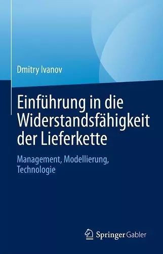 Einführung in die Widerstandsfähigkeit der Lieferkette cover