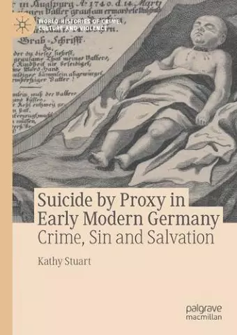 Suicide by Proxy in Early Modern Germany cover