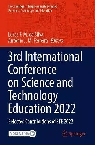 3rd International Conference on Science and Technology Education 2022 cover
