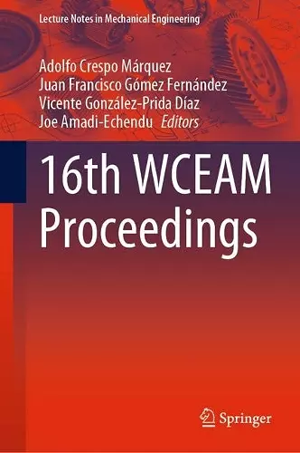 16th WCEAM Proceedings cover