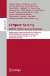 Computer Security. ESORICS 2022 International Workshops cover