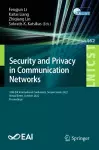 Security and Privacy in Communication Networks cover