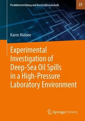 Experimental Investigation of Deep‐Sea Oil Spills in a High‐Pressure Laboratory Environment cover