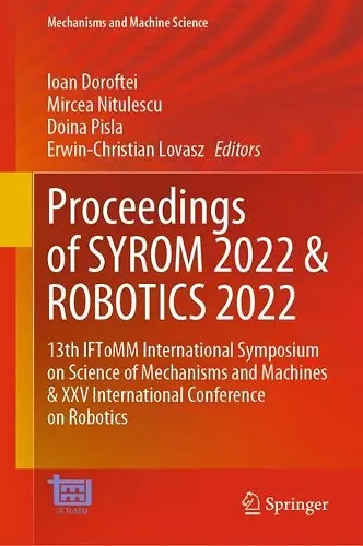 Proceedings of SYROM 2022 & ROBOTICS 2022 cover