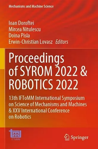 Proceedings of SYROM 2022 & ROBOTICS 2022 cover