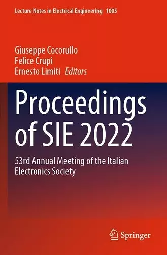 Proceedings of SIE 2022 cover