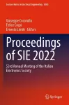 Proceedings of SIE 2022 cover