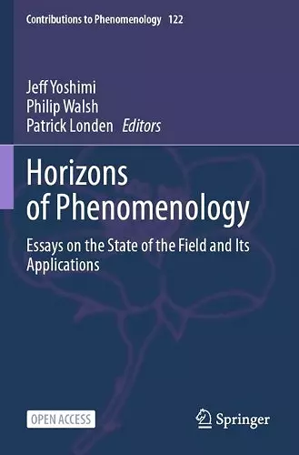 Horizons of Phenomenology cover