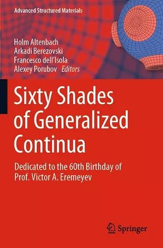 Sixty Shades of Generalized Continua cover