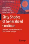 Sixty Shades of Generalized Continua cover