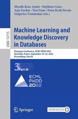 Machine Learning and Knowledge Discovery in Databases cover