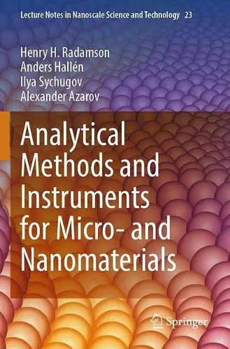 Analytical Methods and Instruments for Micro- and Nanomaterials cover