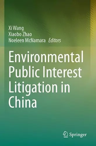 Environmental Public Interest Litigation in China cover