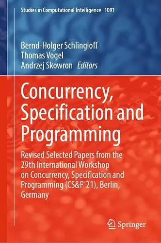 Concurrency, Specification and Programming cover