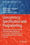 Concurrency, Specification and Programming cover