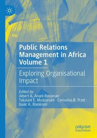 Public Relations Management in Africa Volume 1 cover