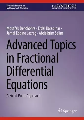 Advanced Topics in Fractional Differential Equations cover