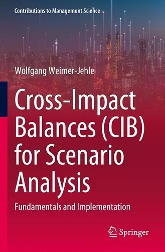 Cross-Impact Balances (CIB) for Scenario Analysis cover