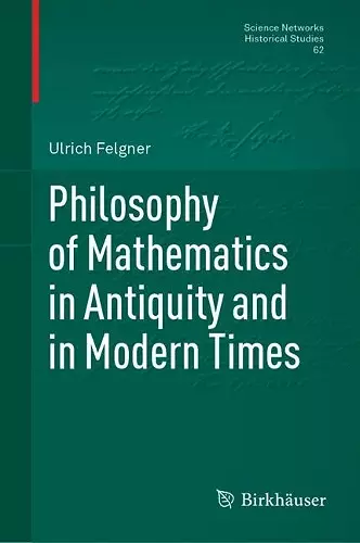 Philosophy of Mathematics in Antiquity and in Modern Times cover