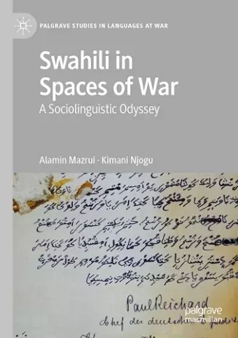 Swahili in Spaces of War cover