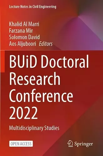 BUiD Doctoral Research Conference 2022 cover