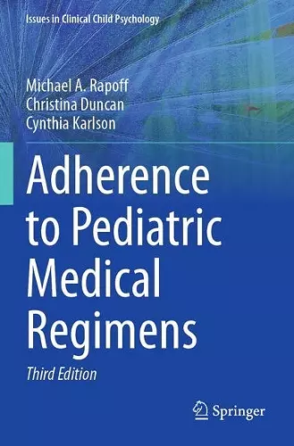 Adherence to Pediatric Medical Regimens cover