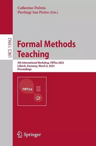 Formal Methods Teaching cover