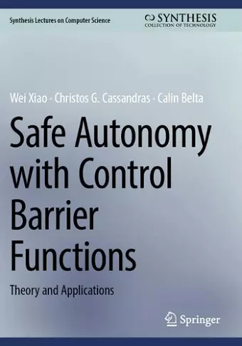 Safe Autonomy with Control Barrier Functions cover