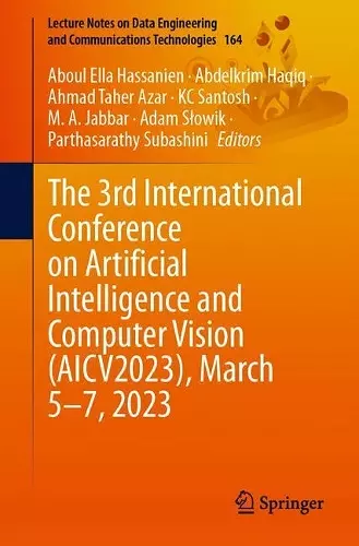 The 3rd International Conference on Artificial Intelligence and Computer Vision (AICV2023), March 5–7, 2023 cover