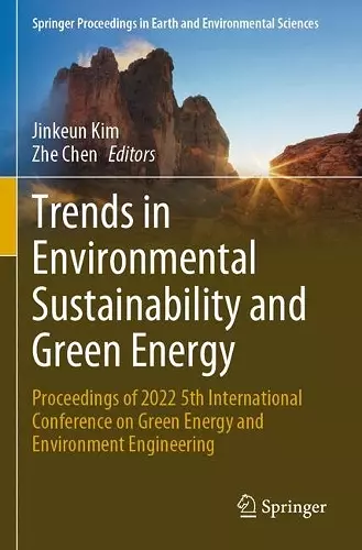 Trends in Environmental Sustainability and Green Energy cover