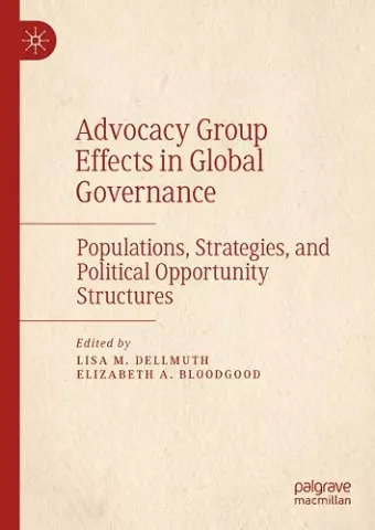 Advocacy Group Effects in Global Governance cover