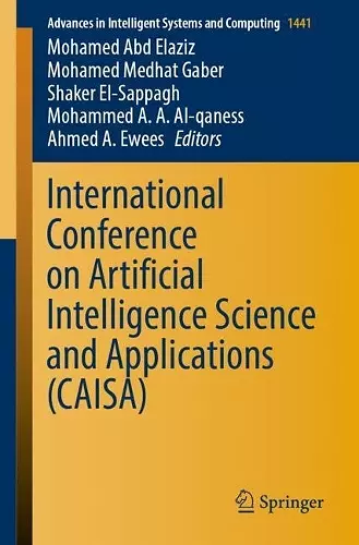 International Conference on Artificial Intelligence Science and Applications (CAISA) cover