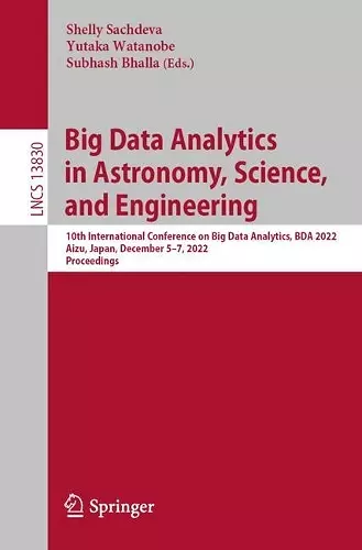 Big Data Analytics in Astronomy, Science, and Engineering cover