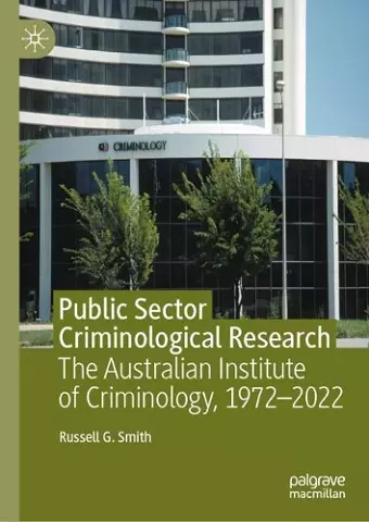 Public Sector Criminological Research cover