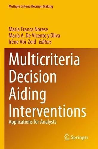 Multicriteria Decision Aiding Interventions cover