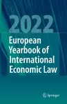 European Yearbook of International Economic Law 2022 cover