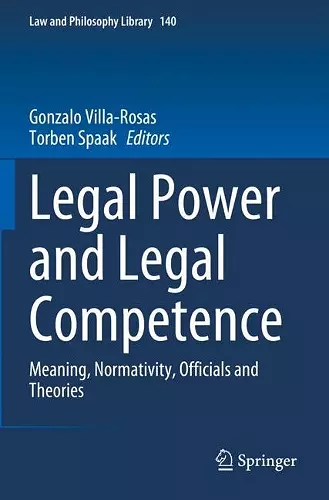Legal Power and Legal Competence cover