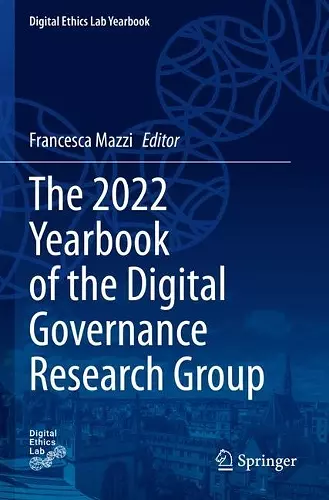 The 2022 Yearbook of the Digital Governance Research Group cover