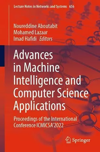 Advances in Machine Intelligence and Computer Science Applications cover