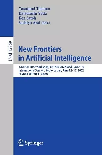 New Frontiers in Artificial Intelligence cover