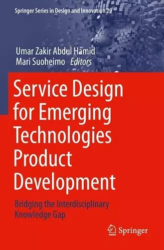 Service Design for Emerging Technologies Product Development cover