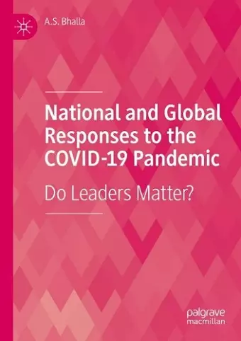National and Global Responses to the COVID-19 Pandemic cover