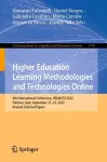 Higher Education Learning Methodologies and Technologies Online cover