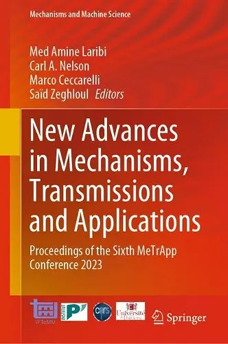 New Advances in Mechanisms, Transmissions and Applications cover