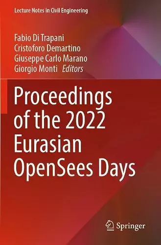 Proceedings of the 2022 Eurasian OpenSees Days cover