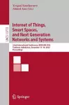 Internet of Things, Smart Spaces, and Next Generation Networks and Systems cover