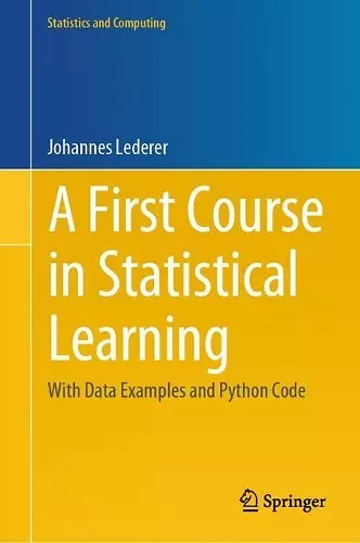 A First Course in Statistical Learning cover