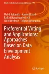 Preferential Voting and Applications: Approaches Based on Data Envelopment Analysis cover